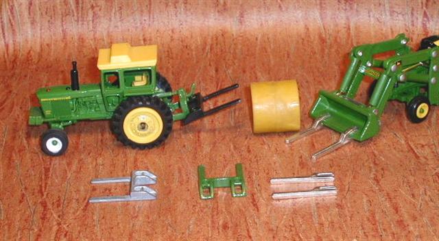TOY TRACTOR PARTS CUSTOM DRAW BAR AND FRAME BOLTS TAPPED  BRASS/PEWTER 